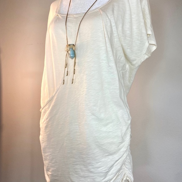 Velvet by Graham & Spencer Cream Wrap Top - Picture 6 of 12